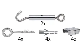 Крепежный комплект для струны Wire System 17803 купить с доставкой по России